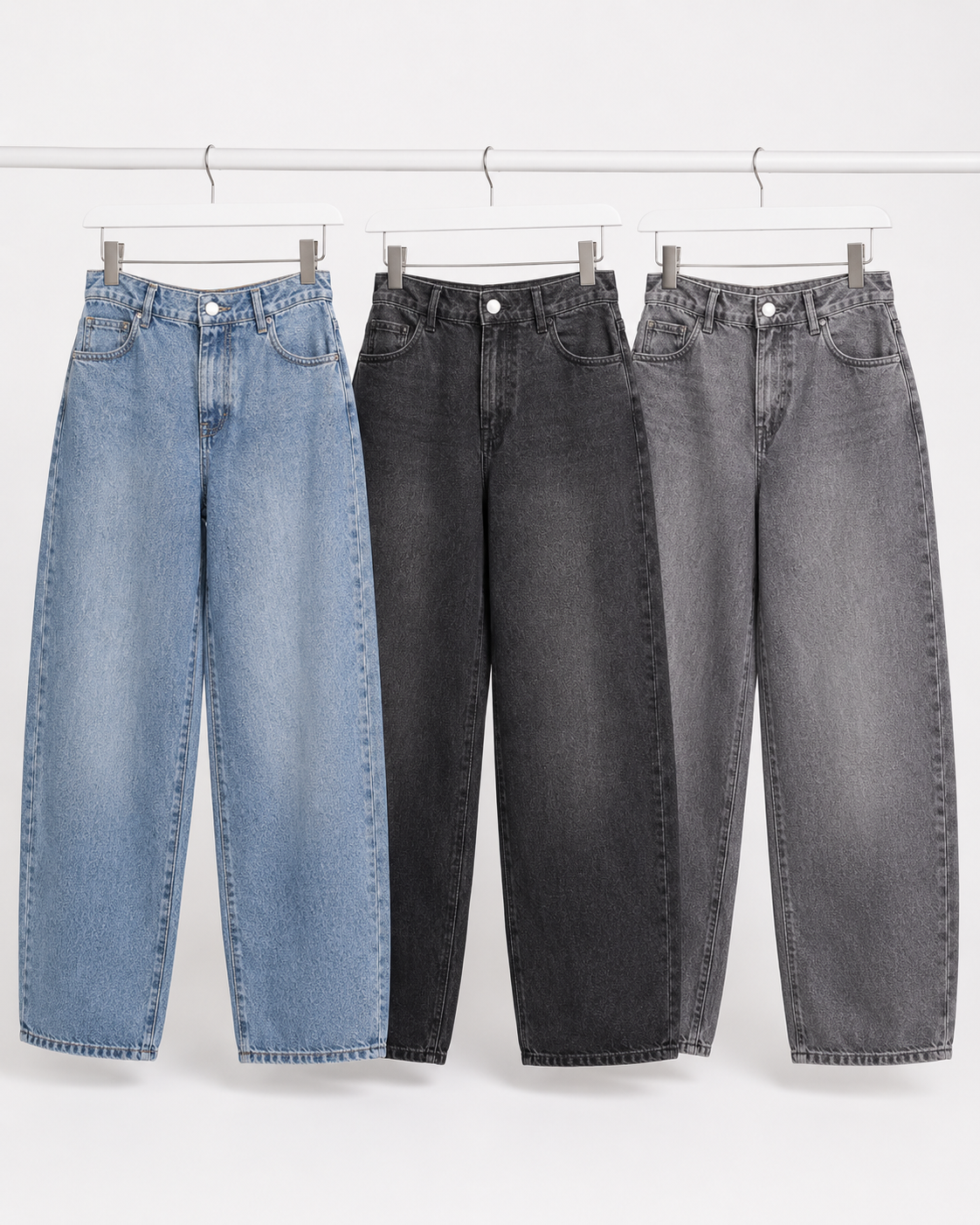 Baggy negro y baggy gris incluidos en el combo
